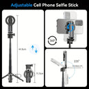 Tripé Magnético 4 em 1 com Controle Remoto – Praticidade e Estabilidade na Palma da Mão