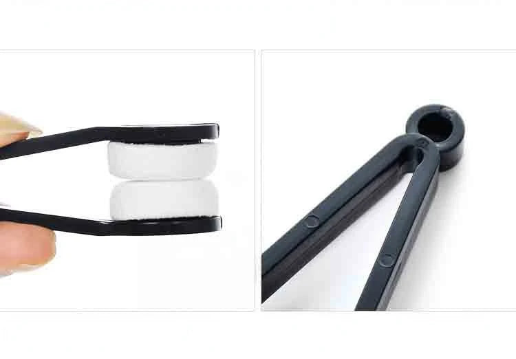 VisionClean™ Escovas de limpeza de óculos multifuncionais portáteis