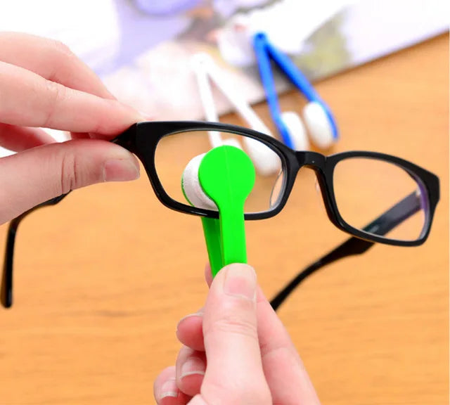 VisionClean™ Escovas de limpeza de óculos multifuncionais portáteis