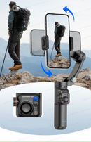 Estabilizador Gimbal Portátil de 3 Eixos AXNEN M02 — Para iPhone e Android