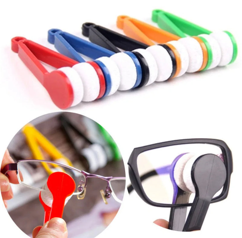 VisionClean™ Escovas de limpeza de óculos multifuncionais portáteis