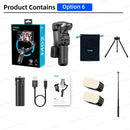 Estabilizador Gimbal Portátil de 3 Eixos AXNEN M02 — Para iPhone e Android