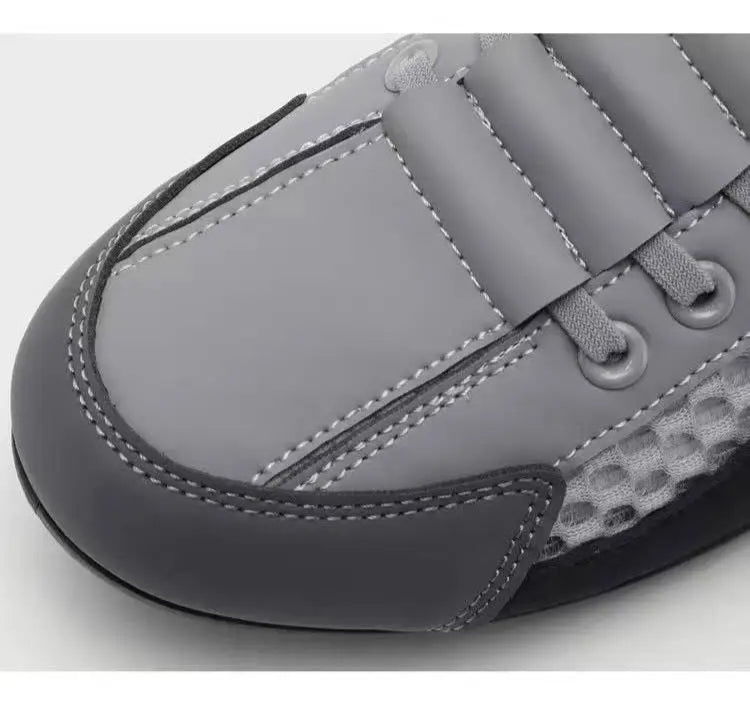 UrbanFlex Tênis masculinos casuais e confortáveis, calçados estilo half carrier para o verão de 2025, com sola macia, estilo beanie slip-on