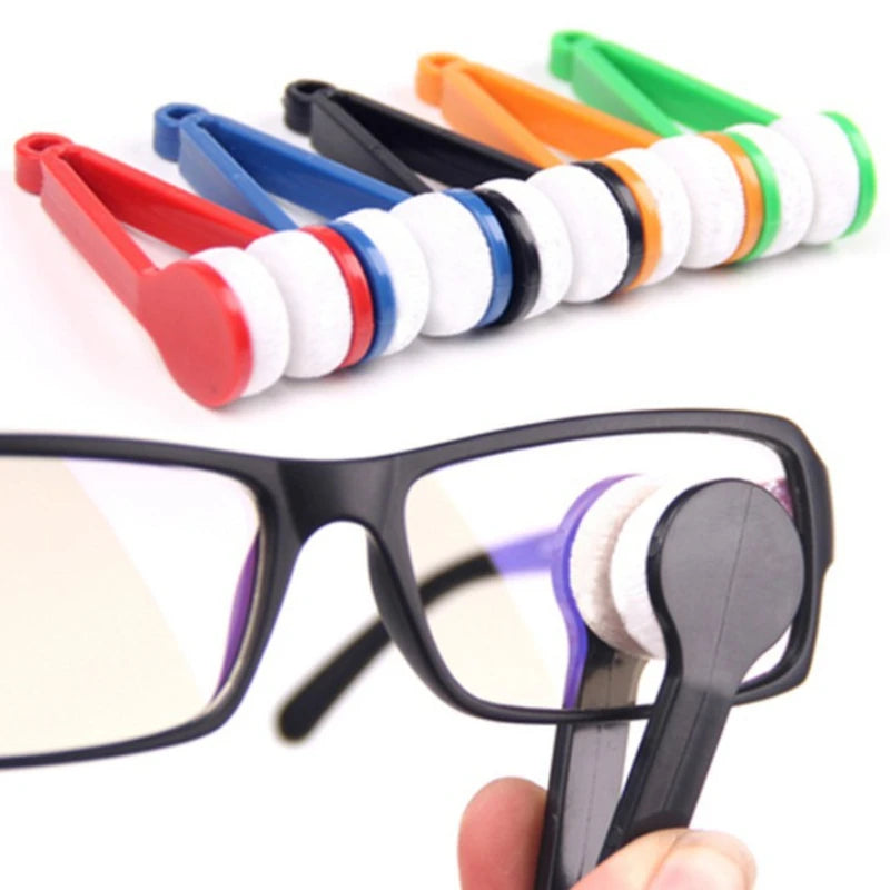 VisionClean™ Escovas de limpeza de óculos multifuncionais portáteis