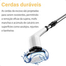 Escova de limpeza elétrica 9 em 1